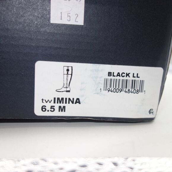 NEW Tommy Hilfiger Imina Black Knee High Riding Boot Women's Size 6.5 - Picture 3 of 11
